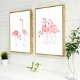 thumbnail image 3 of Zhaomeidaxi Watercolor Flamingo Wall Decor Animal Pictures for Kids Girls Room Decor  Unframed Posters Paintings Bedroom Decor(3pcs), 3 of 7