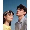 thumbnail image 2 of Gafas de Sol Polarizadas Miopía, Gafas de Sol, Espejo Único, Usos Dual, Gafas de Sol para Exterior, Gafas de Sol para Interior, Gafas de Sol Ligeros, Gafas de Sol con Correa, Acetato de, 2 of 7