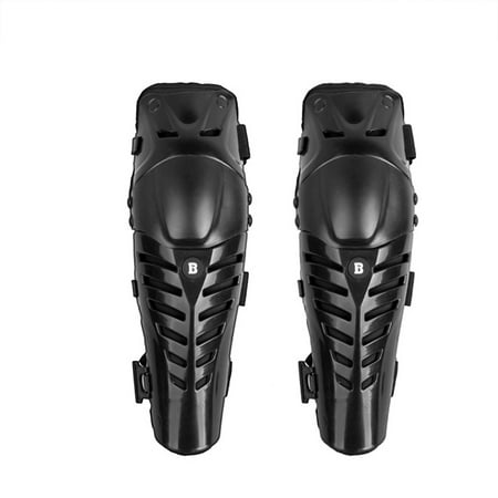 Knee Pads Adjustable Long Leg Sleeve Crashproof Antislip Shin Guards for Motorcycle Mountain (Best All Mountain Knee Pads)