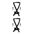 thumbnail image 2 of mmirethe Femmes Fille Cheveux Bigoudis Sans Chaleur Forme Bandeau Noir 42cm 2Set, 2 of 6