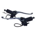 thumbnail image 4 of Motorcycle Upper Front Brake Clutch Cylinder Hydraulic Brake Lever Right Left, 4 of 5