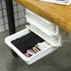 thumbnail image 3 of Organizador de cajones autoadhesivo deslizable para debajo del escritorio, ideal para la cocina y el hogar. Nivel triple, 3 of 9