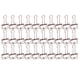 thumbnail image 1 of Clips para encuadernación de alambre BuyWeekMX 30 piezas Metal, 1 of 9