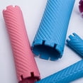 thumbnail image 4 of 200Pcs/Set 10 Sizes Hair Perm Rods Kit Cold Permanent Bar Curlers Rollers Set Wave Fluffy Corn Hair Maker Styling,200 * Hair Rollers 2 * plastic case,Green & blue & pink, 4 of 4