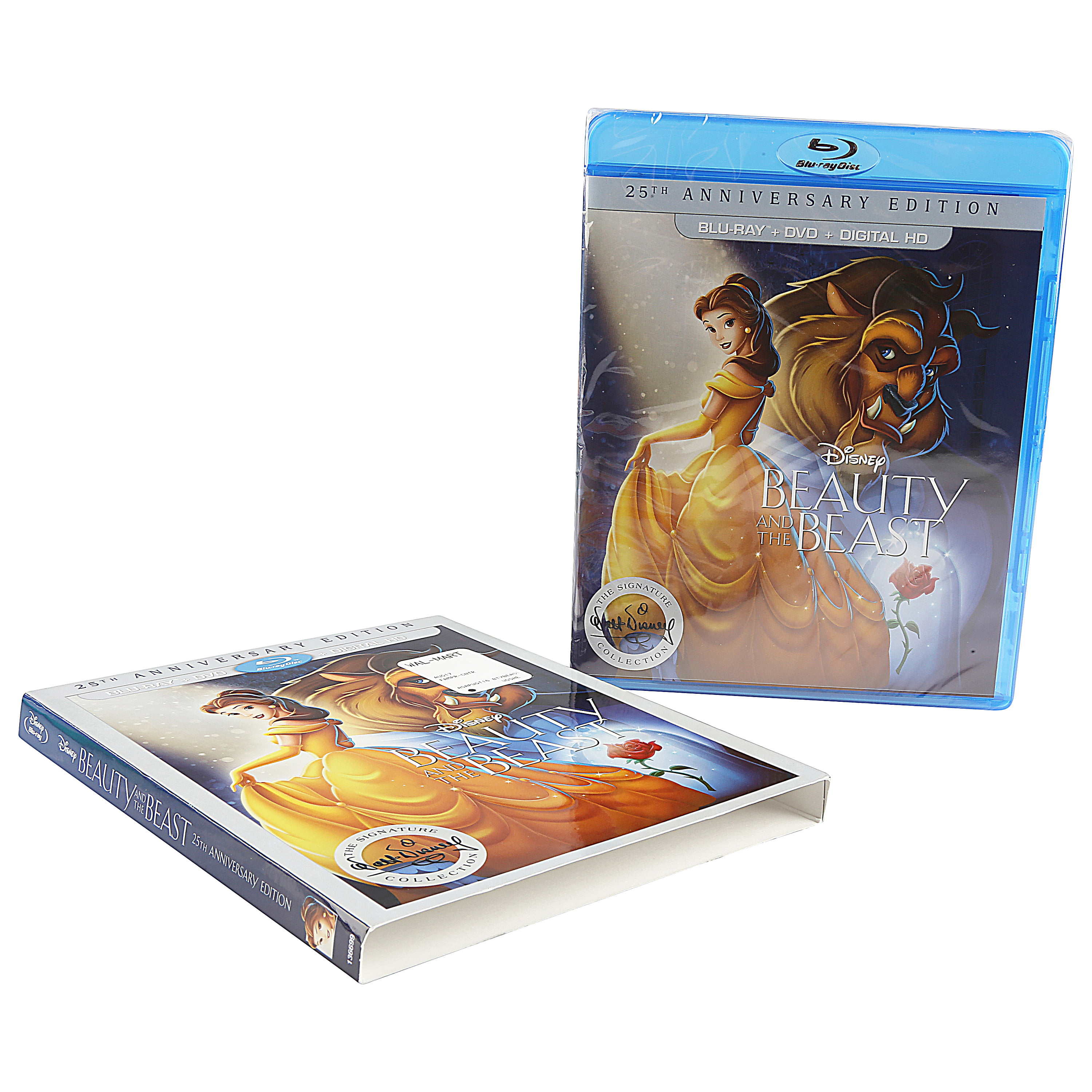 Beauty and the Beast 25th Anniversary Edition Signature Collection (Blu-ray  + DVD + Digital Copy)