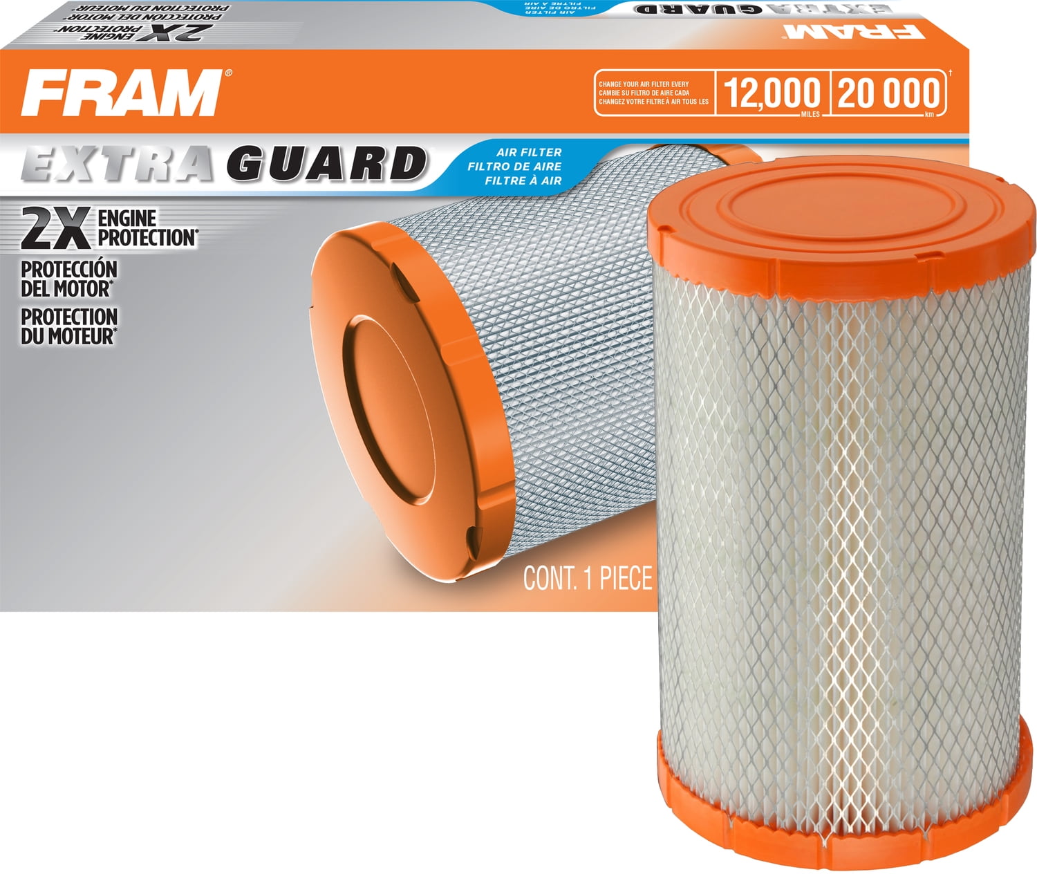 FRAM Extra Guard Air Filter, CA10616 for Select Ford, Mazda and Mercury Vehicles