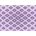 thumbnail image 1 of Ahgly Company Machine Washable Indoor Rectangle Transitional Purple Flower Purple Area Rugs, 2' x 4', 1 of 7