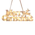 thumbnail image 2 of Diseño de escena de decoración navideña, decoraciones colgantes pequeñas creativas para ventana, colgante para árbol de Navidad, atmósfera de vestir, 2 of 3