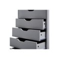 thumbnail image 6 of Home Emporium Bianca 9 Drawer Dresser, Tall Dressers For Bedroom, Kids Dresser With Storage Shelves With Drawers, Office File Cabinet With 200 Lbs Capacity-Color:Gray, 6 of 7