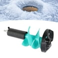 thumbnail image 1 of Auger Drill Bit, Robust 8in Diameter Ice Fishing Auger with Positioner for Winter Activities, 1 of 7