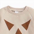 thumbnail image 4 of Gerichy Toddler Boy Girl Halloween Outfit Pumpkin Face Sweatshirt Little Kids Toddler Fall Clothes 12M-4T, 4 of 6
