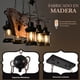 thumbnail image 3 of Lampara Colgante Vintage Iluminacion Luz Vic 6 Luces, 3 of 4