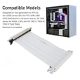 thumbnail image 4 of PCIE 4.0 X16 Riser Cable High Speed Flexible GPU Extension Cable RTX 4090 RX 7900 XT, 4 of 7