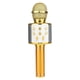thumbnail image 1 of Micrófono Inalámbrico Bluetooth K-Song Mejorado con Iluminación para Teléfono Móvil Doméstico, Computadora, Micrófono para Cantar, Dorado, 1 of 6