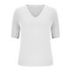 thumbnail image 2 of Camisas de Manga Larga Casual de las Mujeres Color Sólido Nuevo Cuello en V Tira Suelta Cepillada Camisa de Manga Corta, 2 of 6