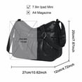 thumbnail image 4 of KXF Women Crossbody Handbags Waterproof Shoulder Bag Ladies Soft Leather Purse Satchel Multi Pocket Messenger Bag, 4 of 9