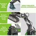 thumbnail image 3 of XITZ  1:20 Remote Control Excavator,11 Channel RC Construction Vehicles Toys,2.4Ghz 680° Rotation Sand Digger Truck with Metal Shovel ,for Boys Kids Age 6+ Year Old, 3 of 6