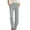 Grey, variant on Pants for Women Work Casual Women's Relaxed Fit Austyn Knit Waist Cargo Capri Pant (Silver,M)