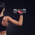 thumbnail image 3 of RIMSports Weightlifting Gloves with Wrist Wrap Support for Gym and Workout, Pink M, 3 of 8