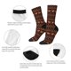 thumbnail image 4 of Balery Vintage Pumpkin Pattern Calcetas Largas con Estampado para Hombre y Mujer – Suaves y Transpirables, Talla Única (US 5-11), 4 of 6