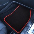 thumbnail image 5 of FH Group Color-Trimmed Liners Non-Slip Car Floor Mats with Rubber Heel Pad - Full Set, 5 of 7