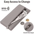 thumbnail image 3 of FUNING Womens Wallet Leather Large Capacity Card Holder Zipper Wallets for Women, 3 of 6