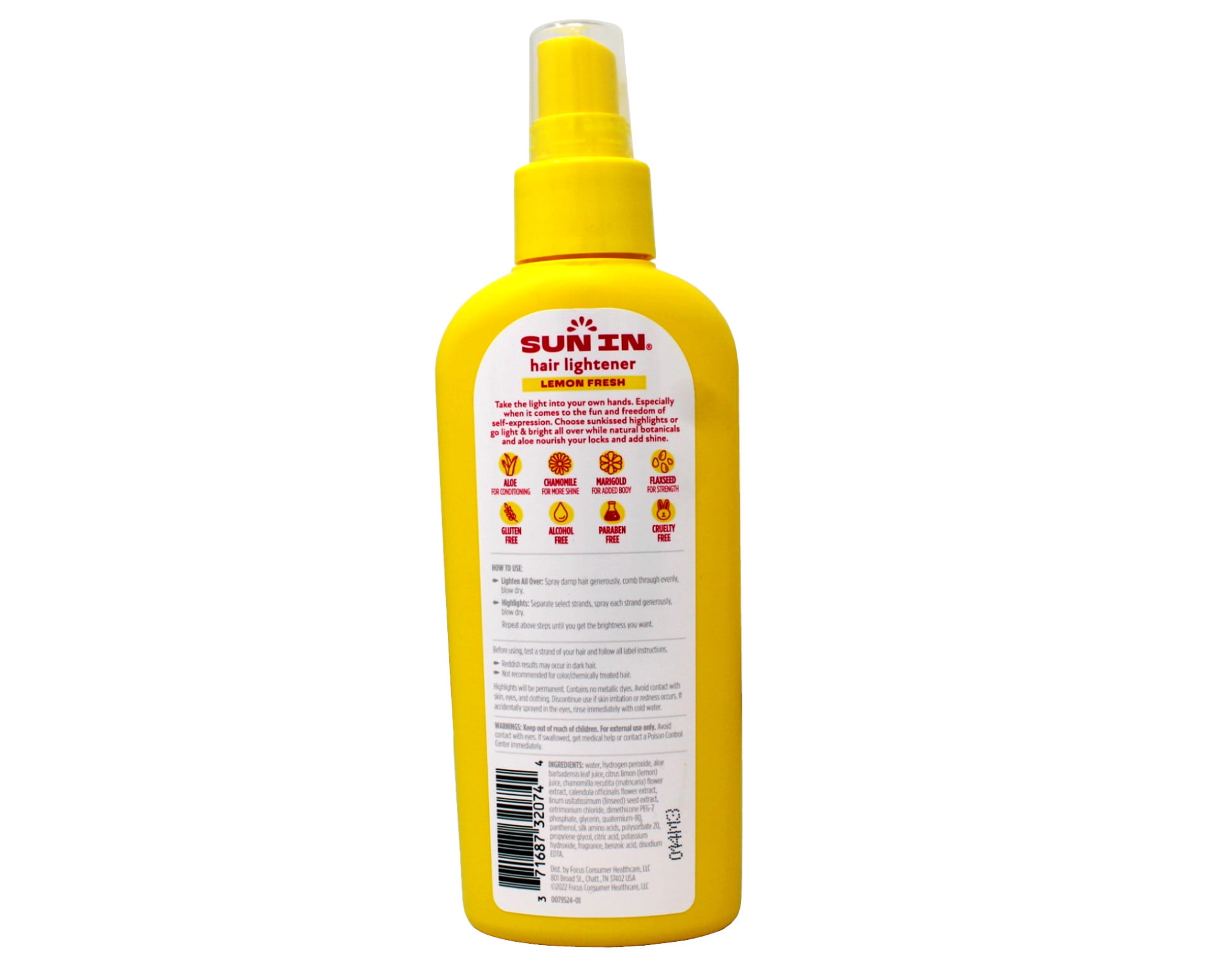 Sun In Lemon Hair Lightener - Sun In Lemon Hair Lightener 4.7fl oz(Quantity of 4