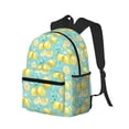thumbnail image 6 of Wukai Yellow Lemon Versatile Backpack:Spacious,Organized,Comfortable,Ideal for Travel and Everyday Use with Multiple Pockets and Padded Straps, 6 of 8