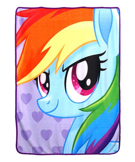 My Little Pony BLANKET 54”x 58” RAINBOW DASH & STAR SONG ...