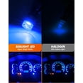 thumbnail image 2 of Bombilla LED SEALIGHT 194 Azul 6000K T10 W5W 12V Paquete de 6, 2 of 7