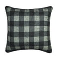 thumbnail image 1 of Donna Sharp Throw Pillow - Bear Walk Plaid Lodge Decorative Throw Pillow with Plaid Pattern - Square, 1 of 5