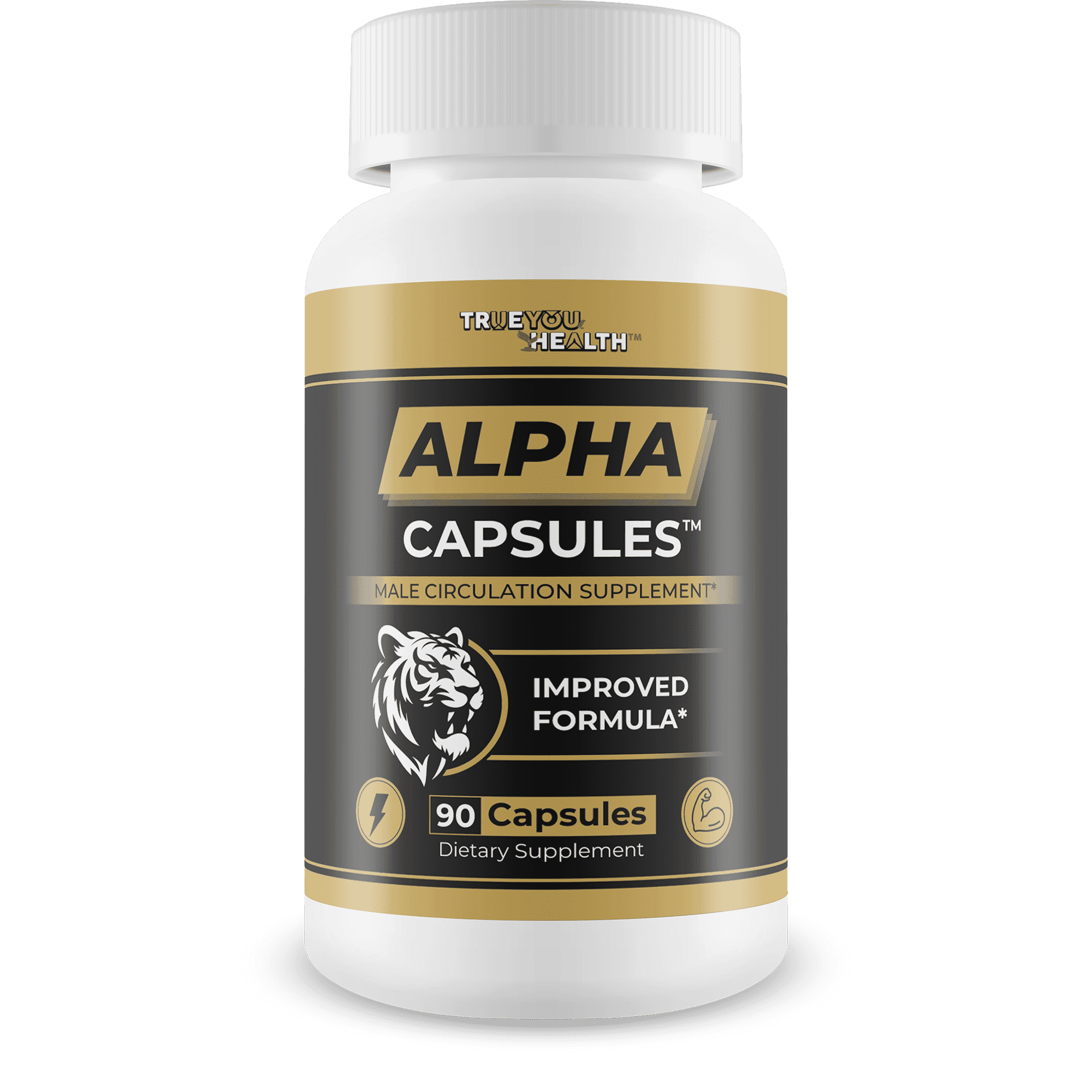 Alpha Capsules - Male Circulation Supplements for Men - Advanced Blood Flow Booster - Alpha Boost Alpha Bites Pills - Blood Flow Max Alpha Bites Supplement - Vitamin Blood Flow Alpha Bites Male Pills