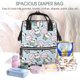 thumbnail image 5 of Easygdp Cute Panda Bear para Bolsa de Bebé de Gran Capacidad con Múltiples Bolsillos, Bolsa de Pañales para Padres, Bolsa de Viaje Organizada y Elegante, 5 of 6