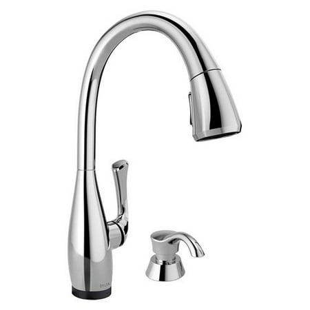 Delta 19940t Dominic Single Handle Pull Down Sprayer Kitchen Faucet Delta 19940t Dominic Single Handle Pull Down Sprayer Kitchen Faucet With Touch2o Technology And Soap