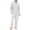 Gray, variant on Dwelliawo en's Pajama Sets Loungewear Sleepwear Pjs Lightweight Long Sleeve Shirts and Bottoms Soft Comfy Sleep Sets Pink M