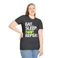thumbnail image 4 of Unwind in Style: 'Eat. Sleep. Nap. Repeat.' T-Shirt, 4 of 4