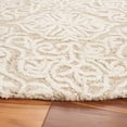 thumbnail image 4 of SAFAVIEH Blossom Asher Geometric Wool Area Rug, Beige/Ivory, 10' x 10' Round, 4 of 9