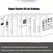 Project Super Starter Kit for Arduino R3, UNO 2560, Mega 328, Nano, with Tutorials, Compatible with Arduino IDE