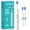 White, variant on COSLUS Sonic Electric Toothbrush for Kids & Adults,5 Modes 3 Intensity Levels for Sensitive Teeth & Braces,2 Types of Brush Heads for Home Black