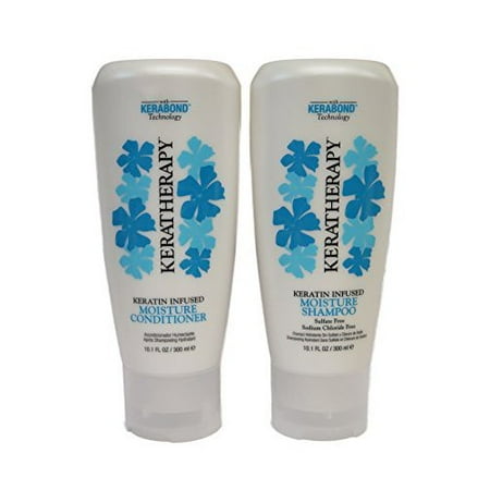 - Keratherapy Keratin Infused Moisture Shampoo & Conditioner 10.1 oz DUO!