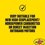 Pennzoil Marine XLF Extended Life Formula Engine Oil, 1 Gallon