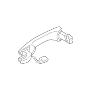Genuine OE Acura Handle, Outside - 72141-TX6-A81ZT