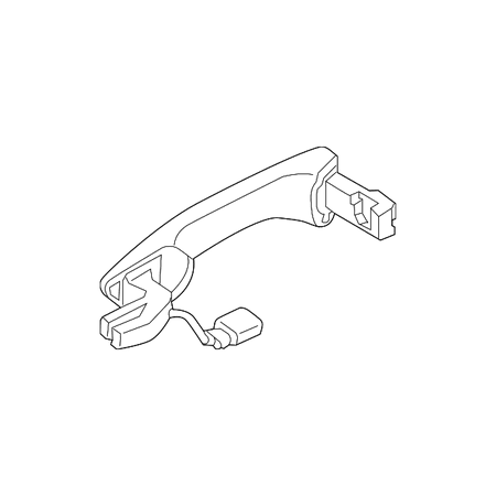 Genuine OE Acura Handle, Outside - 72141-TX6-A81ZT