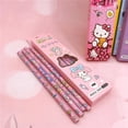 thumbnail image 4 of Lápices Sanrio de Anime Kawaii, Serie Cinnamoroll Kuromi, 12 piezas, encantador lápiz en caja, papelería de aprendizaje para estudiantes, regalos, 4 of 4