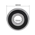 thumbnail image 4 of Uxcell Deep Groove Ball Bearing Metric Double Sealed High Carbon Steel Z2 6302-2RS, 4 of 4