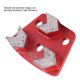 thumbnail image 3 of 3X 30 Grit Disco de Almohadilla de Pulido de Piso de Diamante Trapezoidal Raspador de Enlace de Metal, 3 of 5