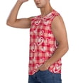 thumbnail image 3 of Balery valentine day with heart Camisetas sin mangas para hombre, absorbe la humedad y protege contra el mal olor.-Medium, 3 of 7