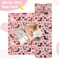 thumbnail image 4 of Pink Cute Dachshund Dog and Love Heart Toddler Nap Mats for Kids Preschool,Sleeping Mat Bag or Kids,Toddler Sleeping Bag,Toddler Nap Mat or Daycare, 4 of 6