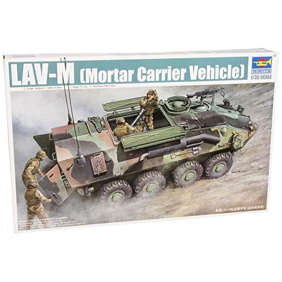 Trumpeter 135 LAV-M Light Armored Mortar Carrier Vehicle