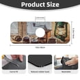 thumbnail image 2 of Sikiie Oil Lamp Coffee Beans Splash Guard for Sink Faucet-1 PC Super Absorbent Fast Drying Mat Sink Gadgets-Splash Guard for Kitchen, Sink Mat, 2 of 7